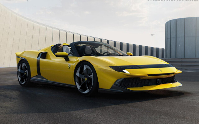 Open-top hybrid beast: Ferrari 849 Testarossa Spider