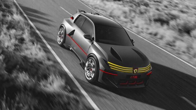 Peugeot E-T16 Concept with 816-hp electric powertrain