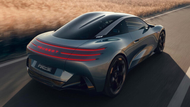 Peugeot RCZ Vision Electric Sports Coupe Concept