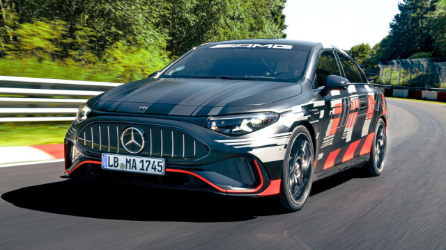 Record Setter: Electric Mercedes-AMG CLA 45 Conquers Nürburgring