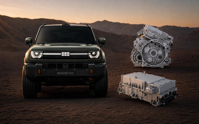 Geely and Renault Reveal 1,113 HP Hybrid System for Off-Roaders