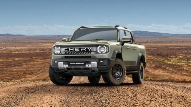 Chery Stockman 469-horsepower diesel PHEV pickup