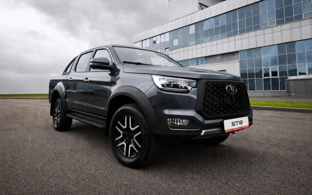 Sollers ST8 Pickup Debuts with Petrol Turbo and 8-Speed Automatic
