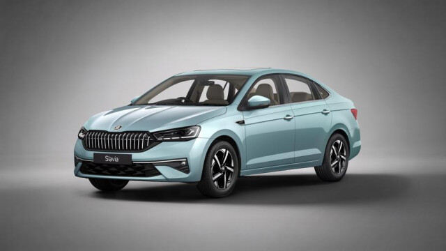 Updated 2026 Skoda Slavia Debuts with 8-Speed Automatic
