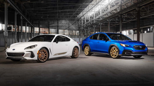 Subaru WRX GD25 and BRZ ZC15 Anniversary Editions