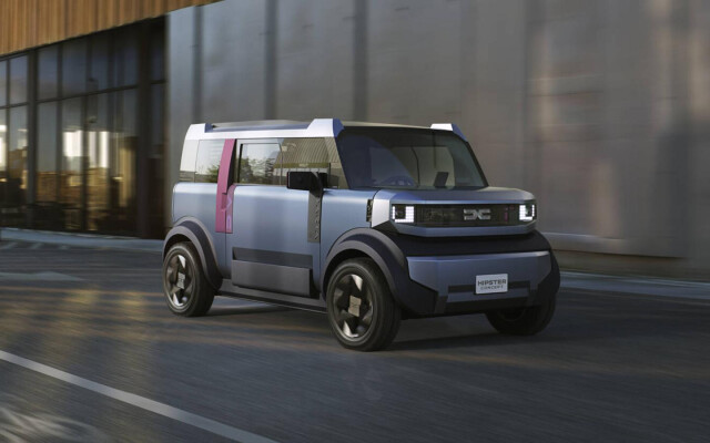 Angular Dacia Hipster Three-Meter Electric City Car