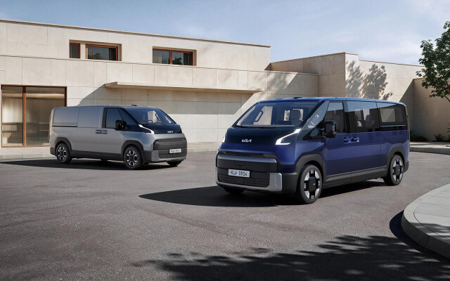 All-New Kia PV7 Electric Van Revealed in Cargo and Passenger Guises