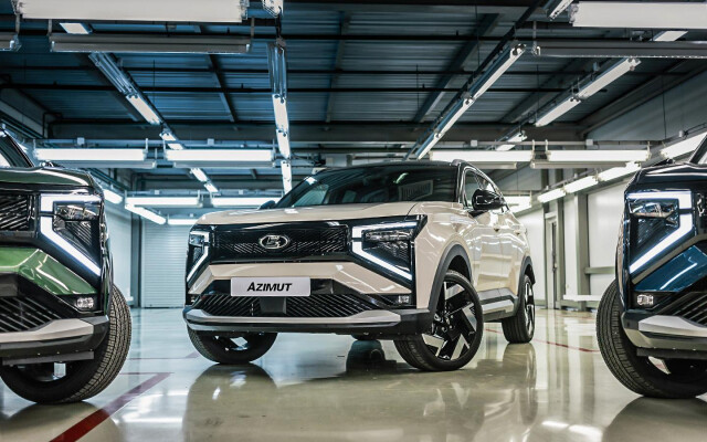 Lada Azimut crossover debuts with AI assistant and up to 132 hp