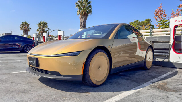 Tesla Cybercab Prototype Spotted Charging in the Wild