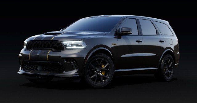 Dodge Durango SRT 392 AlcHEMI with bold yellow accents