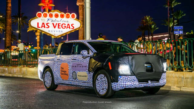First look: Ford Fathom electric pickup prototype