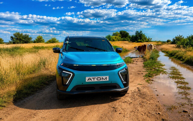 Fresh arrival: Meet the Atom electric city car