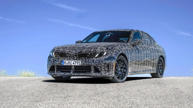 Camouflaged 2027 BMW 3-Series Sedan Previews 443-HP M350 xDrive