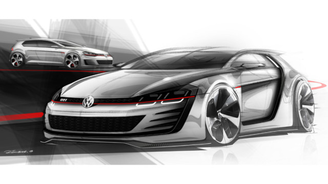 VW Design Vision GTI Powered with 503-HP