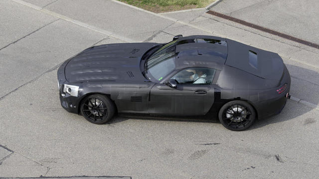 Mercedes AMG SLC Teaser in Disguise