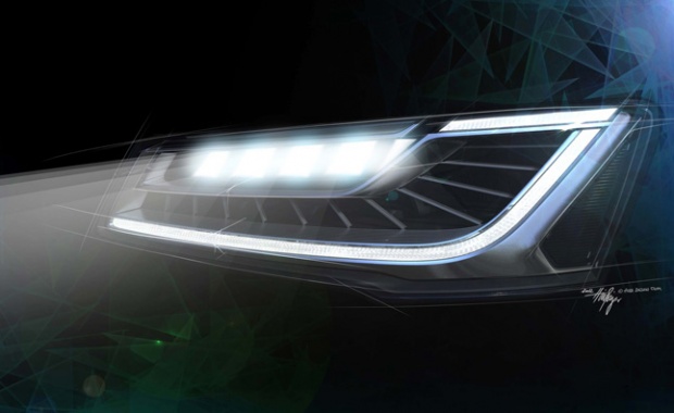 2014 Audi A8: Additional Fresh Matrix LED Headlights