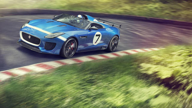 Jaguar Project 7 is a Retro-Branded Solo-Seater F-Type