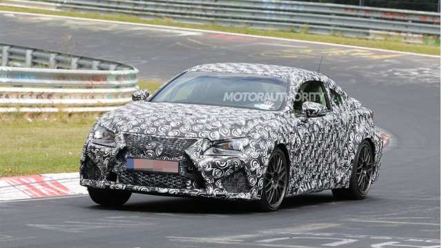 2015 Lexus IS F Coupe Detected 