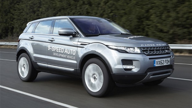 Land Rover cars will be equipped with nine-speed automatic gearboxes