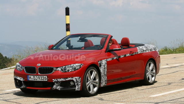 BMW 4 Series Convertible Lowers its Top in Secret Pictures