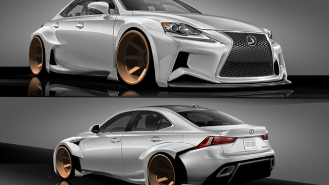 Lexus, DeviantArt Competition Yields Kooky SEMA Style