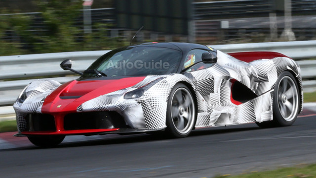 LaFerrari Spied Running at the Nurburgring