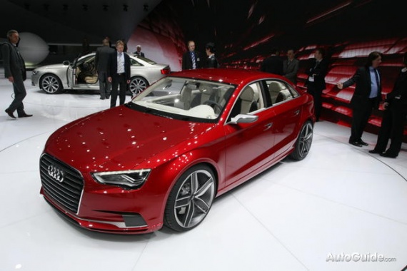2014 Audi A3 Sedan Premier for Shanghai Motor Show Debut