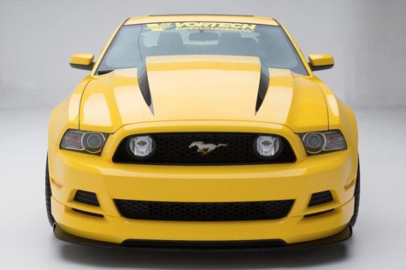 Vortech Yellow Jacket Ford Mustang Shown Before SEMA Event
