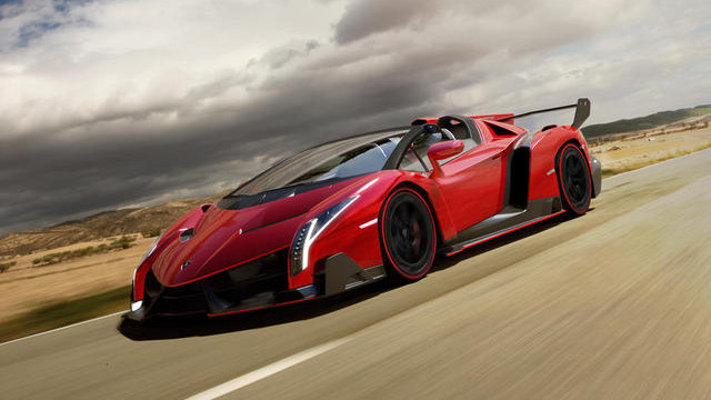 Lamborghini Veneno Roadster: Fresh Pictures