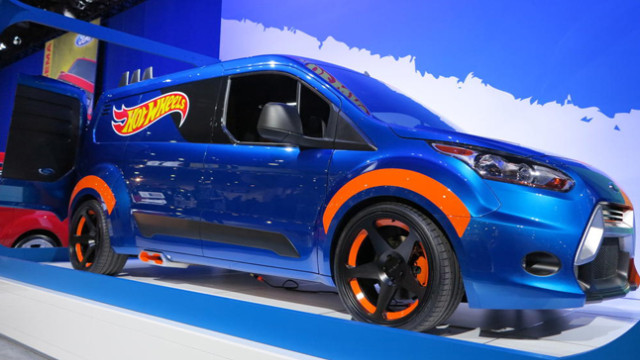 Ford Transit Connect Receives the Hot Wheels Treatment