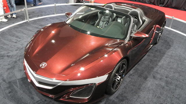 Acura NSX Roadster is Being Constructed