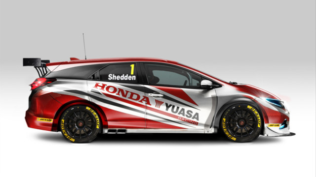 Honda Civic Wagon Racing Model Uncovered for BTCC