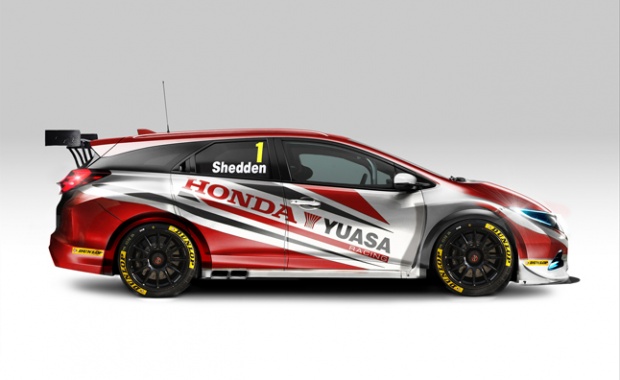Honda Civic Wagon Racing Model Uncovered for BTCC