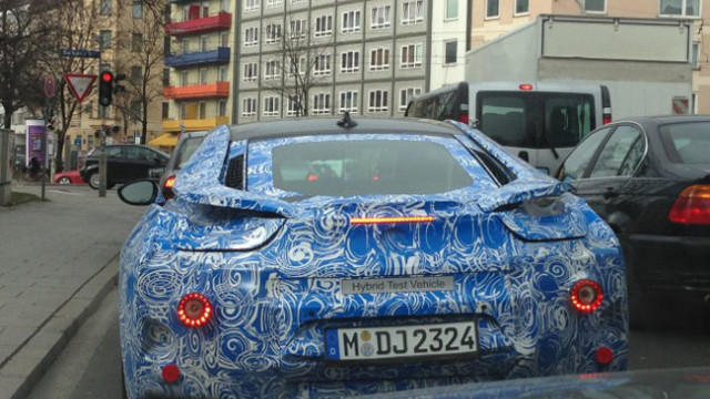 BMW i8 Hybrid Sports Model Noticed in Germany