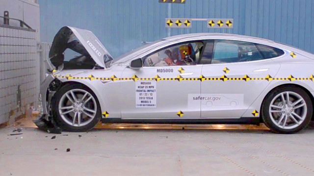 Top Safety of Model S 2014 from Tesla Retained