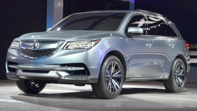 2014 Acura MDX Approved for NY Car Show Premiere