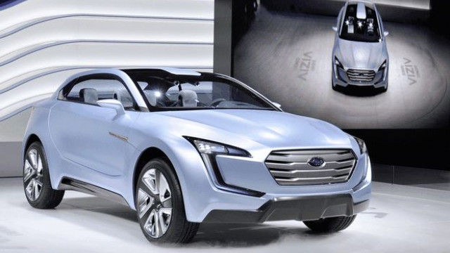 New look of Viziv concept model will be presented by Subaru 