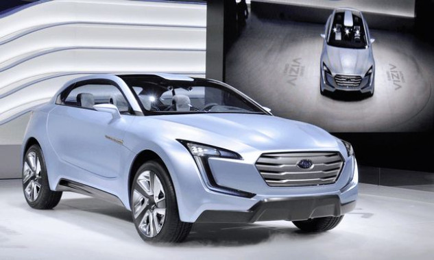 New look of Viziv concept model will be presented by Subaru 