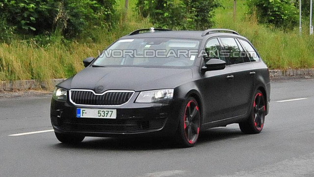 Skoda Octavia RS Leakage Might Conceal 276 HP