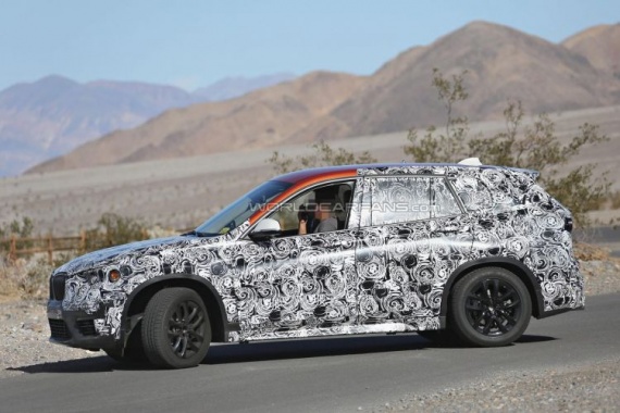 Less Disguise on New BMW X1 Leakage