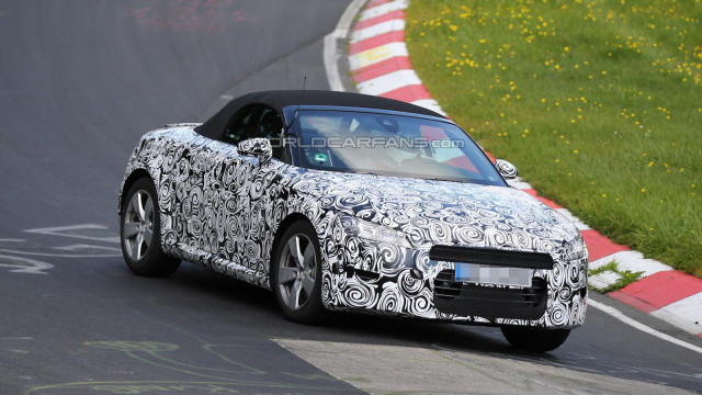 Leakage of next years Audi TT Roadster