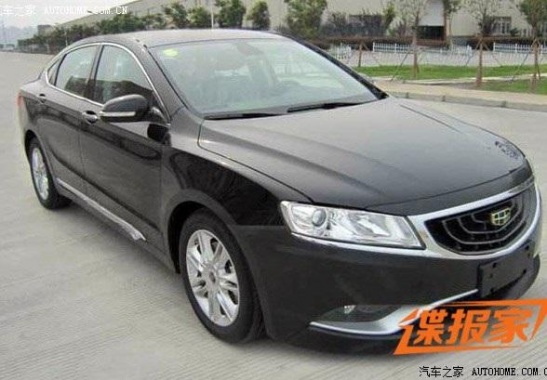 Geely GC9 was caught by paparazzi