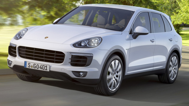 Future Presentation of Porsche Cayenne S E-Hybrid in Paris