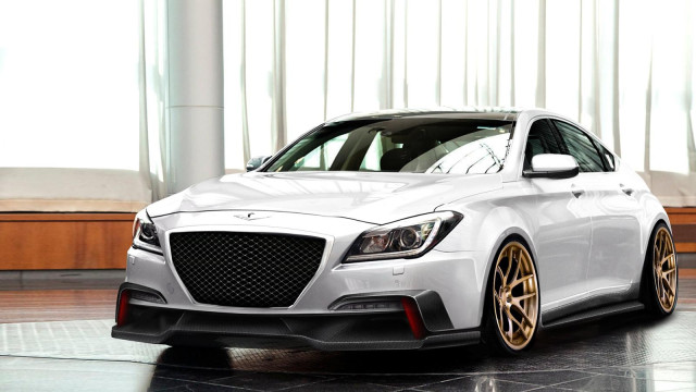 Preview of 2015 Hyundai Genesis by ARK Performance before the SEMA debut