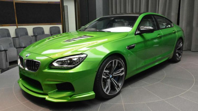 An Outstanding BMW M6 Gran Coupe in Green Colour