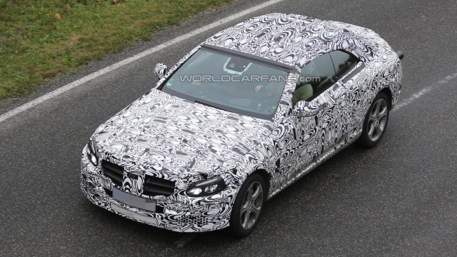 Mercedes-Benz C-Class Cabriolet Reveals Production Open Air in Last Spy Photos