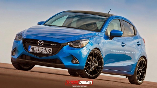 Mazda2 of 2015 Envisioned with MPS Treatment