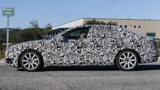 2016 Audi A4 hides its Revamped Styling in the Last Spy Images