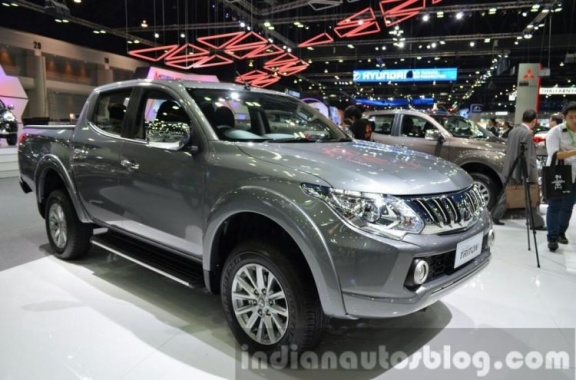 Mitsubishi Triton is Shown on the Images