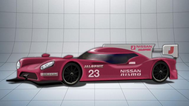 GT-R LM NISMO from Nissan was spied and will at Le Mans in 2015